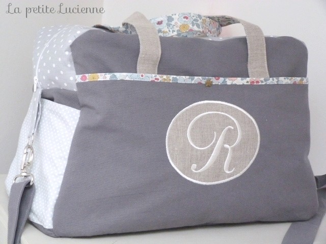 Sac langer personnalisable La Petite Lucienne